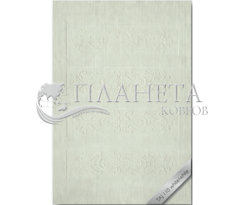 Шерстяной ковер Lalee Taj Mahal 110-white-white - высокое качество по лучшей цене в Украине